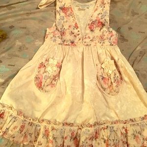 Darling little dress and matching hat